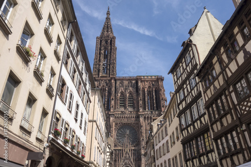The beautiful city of Strasbourg in France