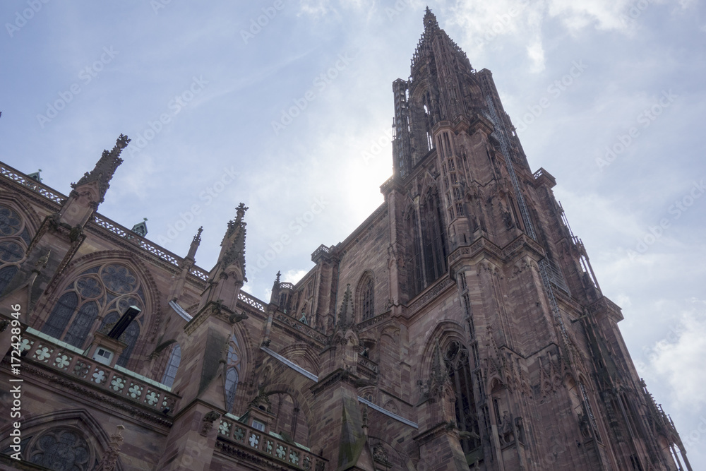 Fototapeta premium The beautiful city of Strasbourg in France