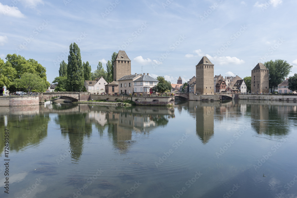 The beautiful city of Strasbourg in France The beautiful city of Strasbourg in France