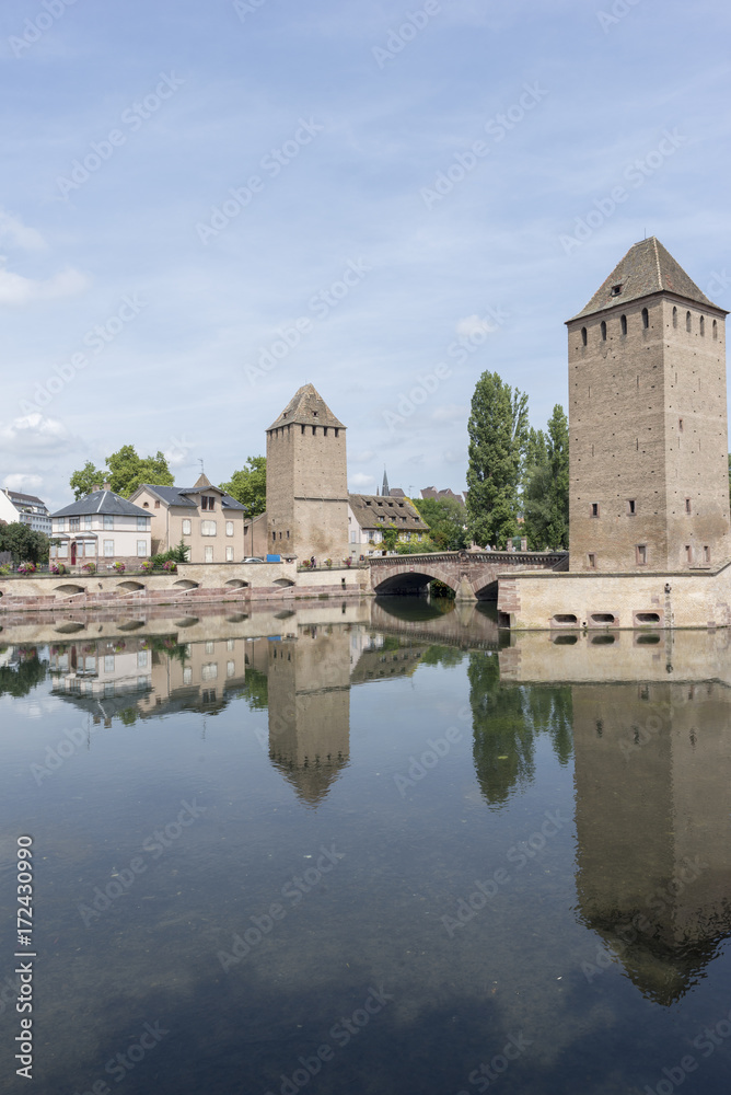 The beautiful city of Strasbourg in France The beautiful city of Strasbourg in France