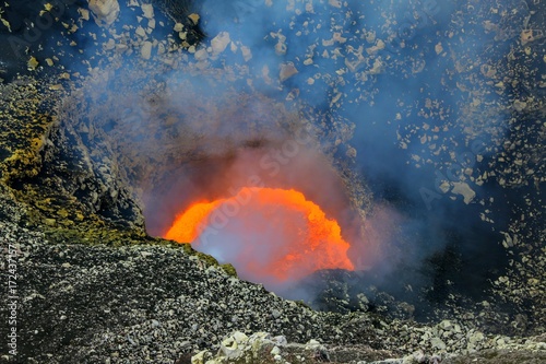 Masaya volcano active lava lake Nicaragua