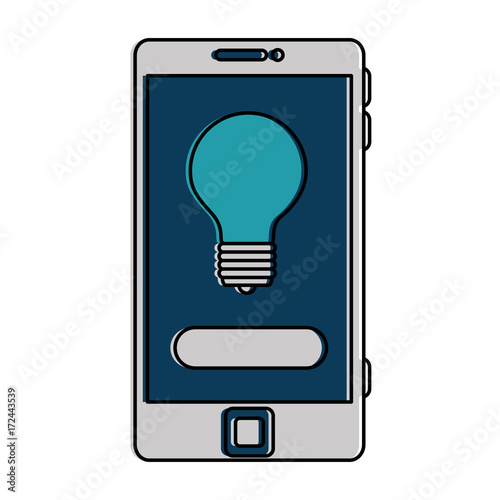 smartphone device with bulb