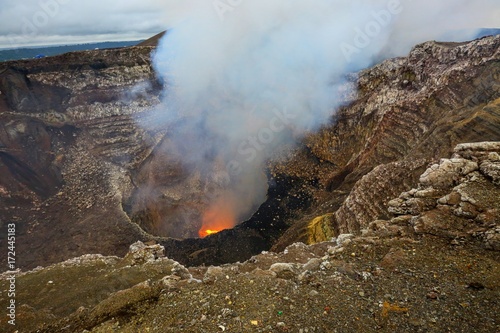 Masaya volcano active lava lake Nicaragua © Tanguy de Saint Cyr