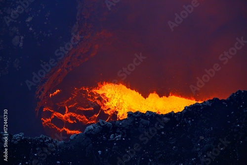 Masaya volcano active lava lake Nicaragua