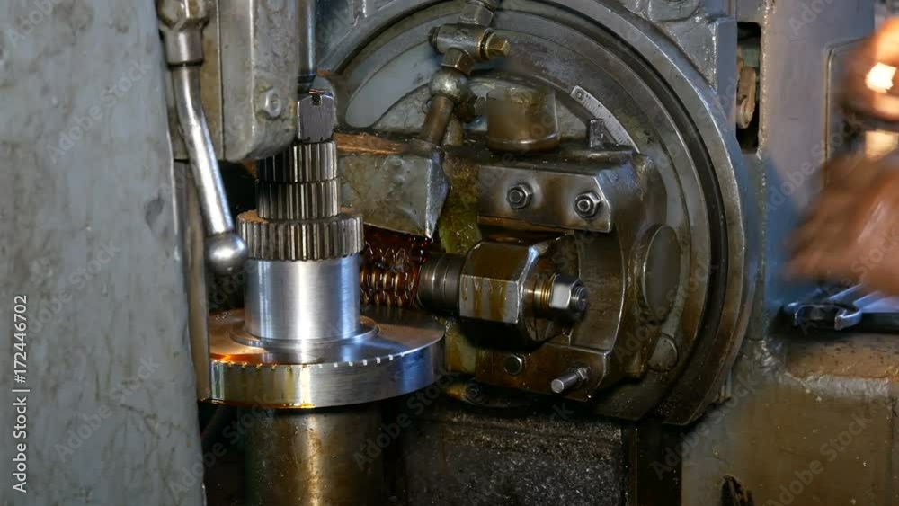 adjustment of the machine with hammer and wrench adjustment of the machine with hammer and wrench