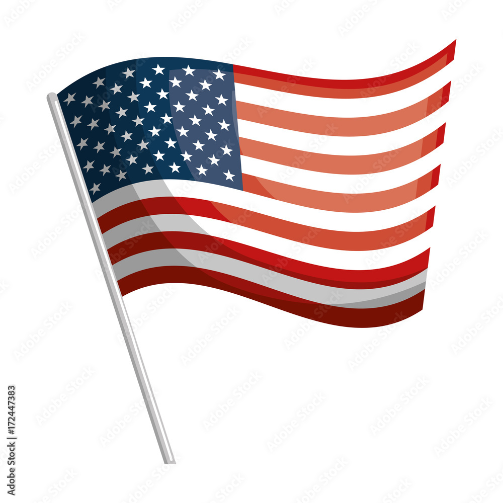Fototapeta premium united states of america flag