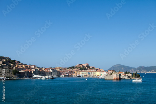 Seaside Town In Mediterranean