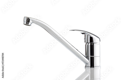 Kitchens hot and cold water faucet