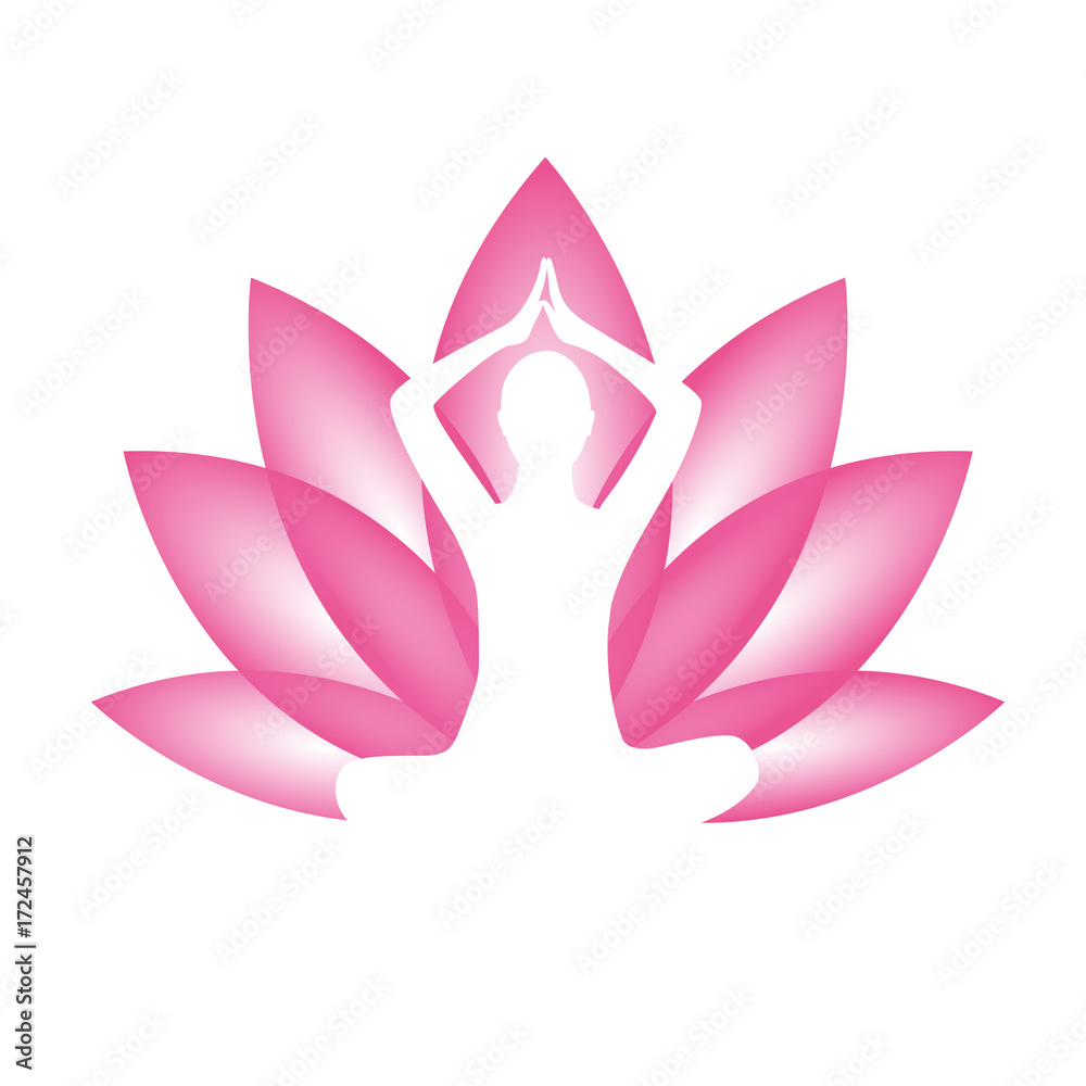 meditation rosa lilie
