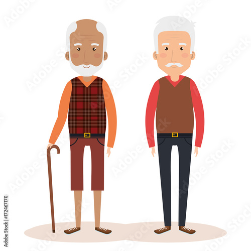 grandparents group avatars characters