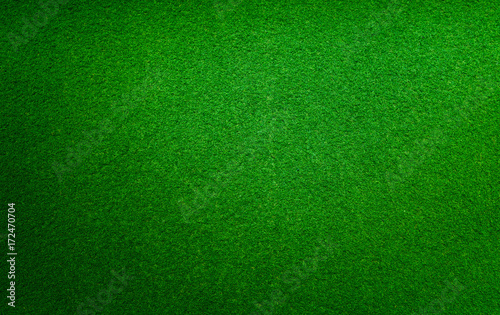 A green artificial grass for sports fields, no pattern