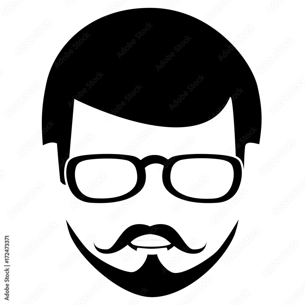young man head avatar character young man head avatar character