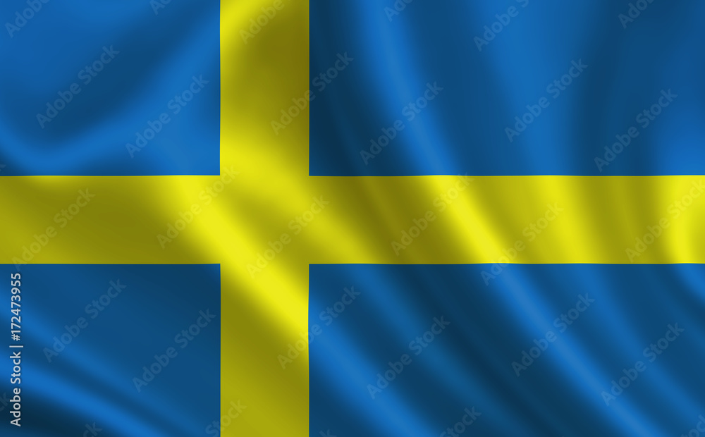 Swedish flag. Sweden flag. Flag of Sweden. Sweden flag illustration. Official colors and proportion correctly. Swedish background. Swedish banner. Symbol, icon. Swedish flag. Sweden flag. Flag of Sweden. Sweden flag illustration. Official colors and proportion correctly. Swedish background. Swedish banner. Symbol, icon.
