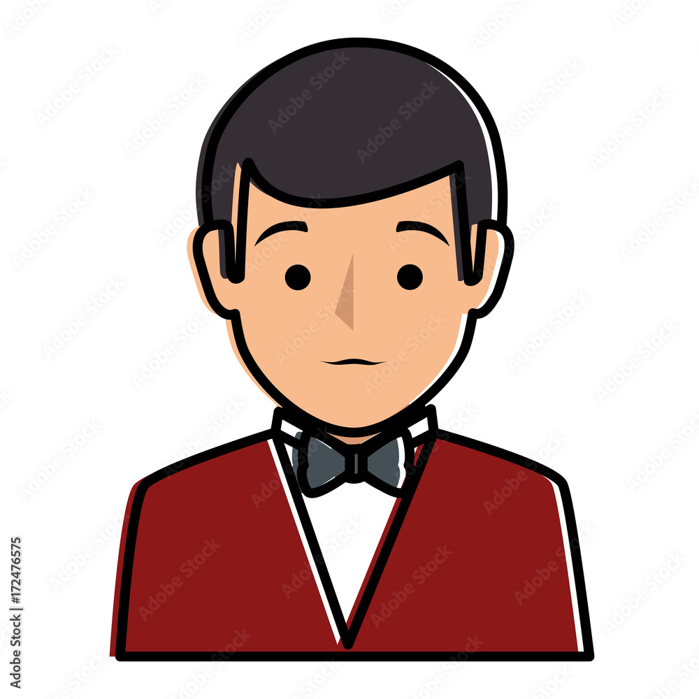 elegant businessman avatar character elegant businessman avatar character