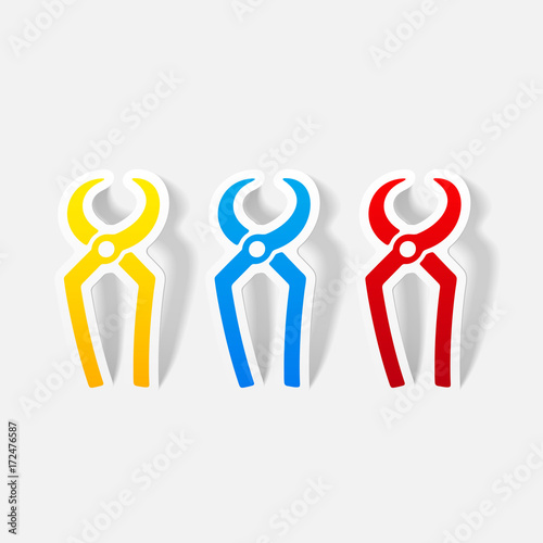 realistic design element: nippers
