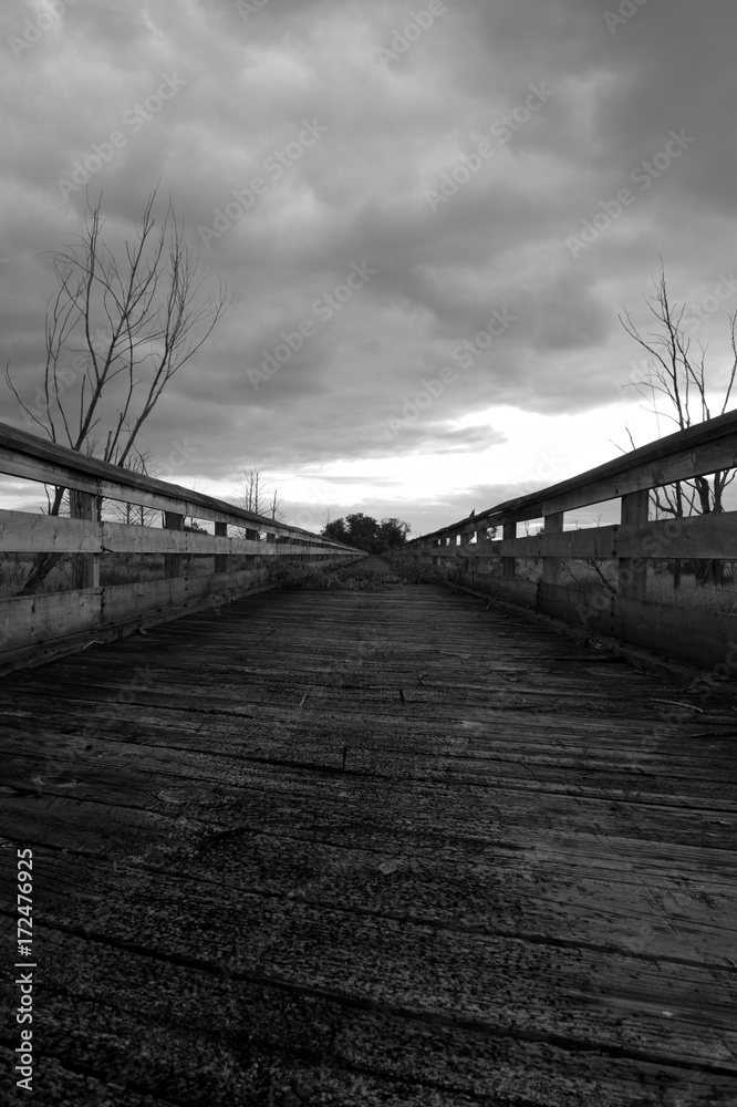 Obraz premium Abandoned Bridge