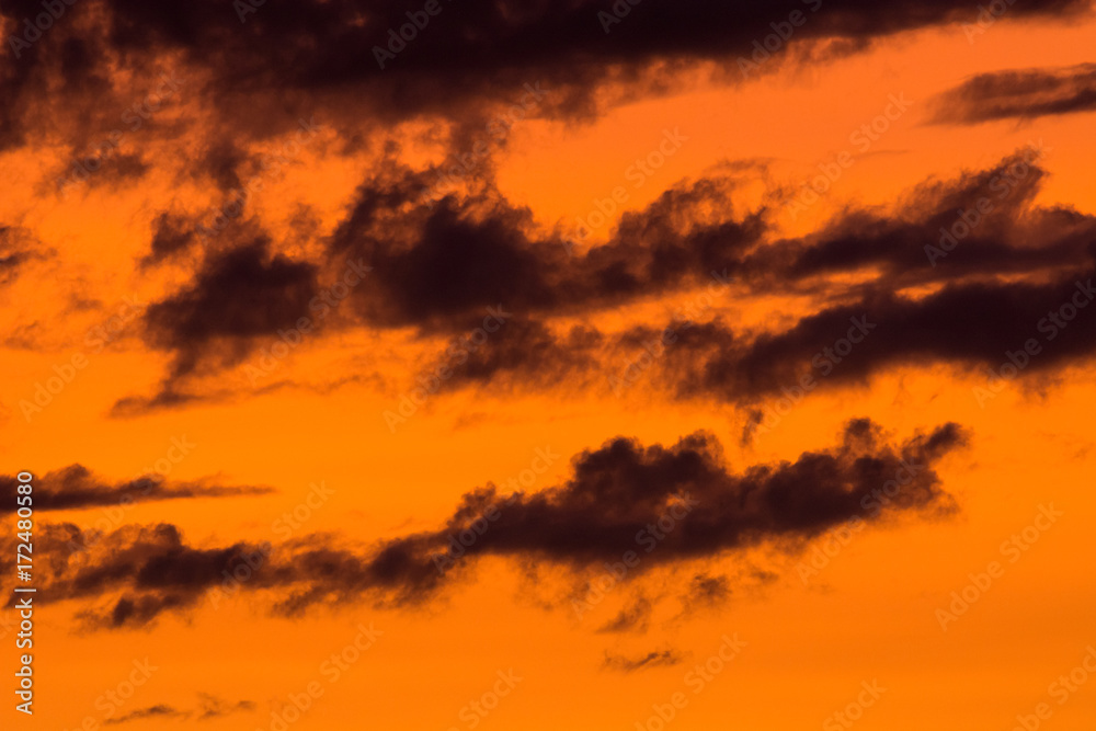 Fototapeta premium Sunset sky