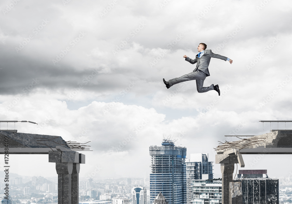 Problem and difficulties overcoming concept. Problem and difficulties overcoming concept.