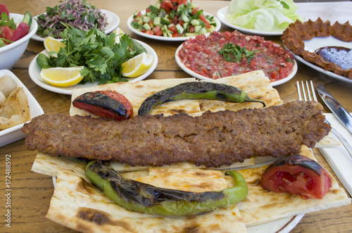 turkish kebab menu