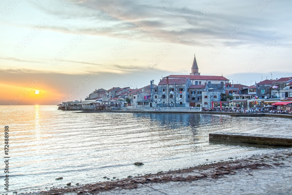 Naklejka premium Umag, Istria, Croatia