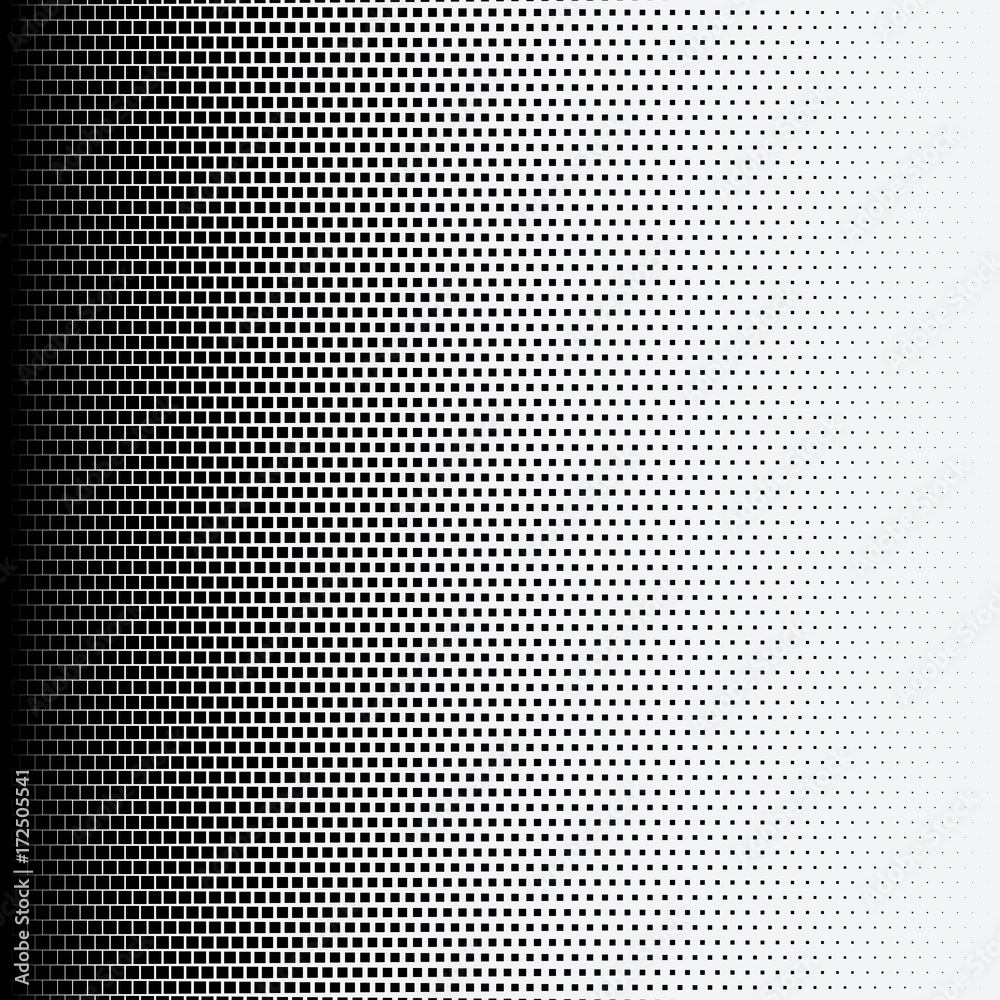 Halftone dots on white background Halftone dots on white background