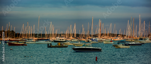 Sailboat Marina in Marion Massachusetts