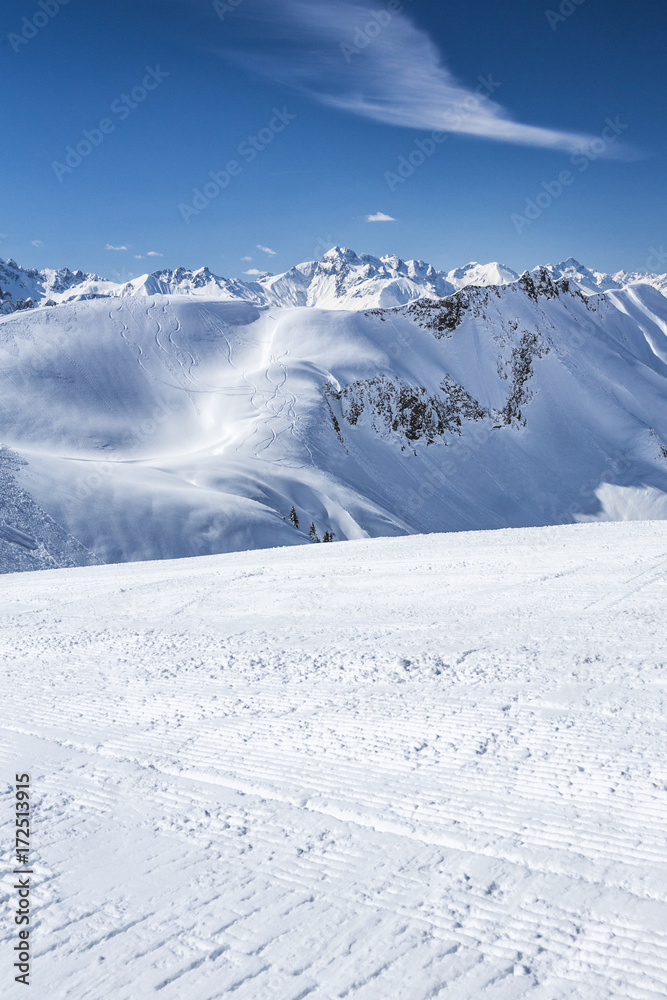 Allgäu im Winter, Skigebiet Nebelhorn