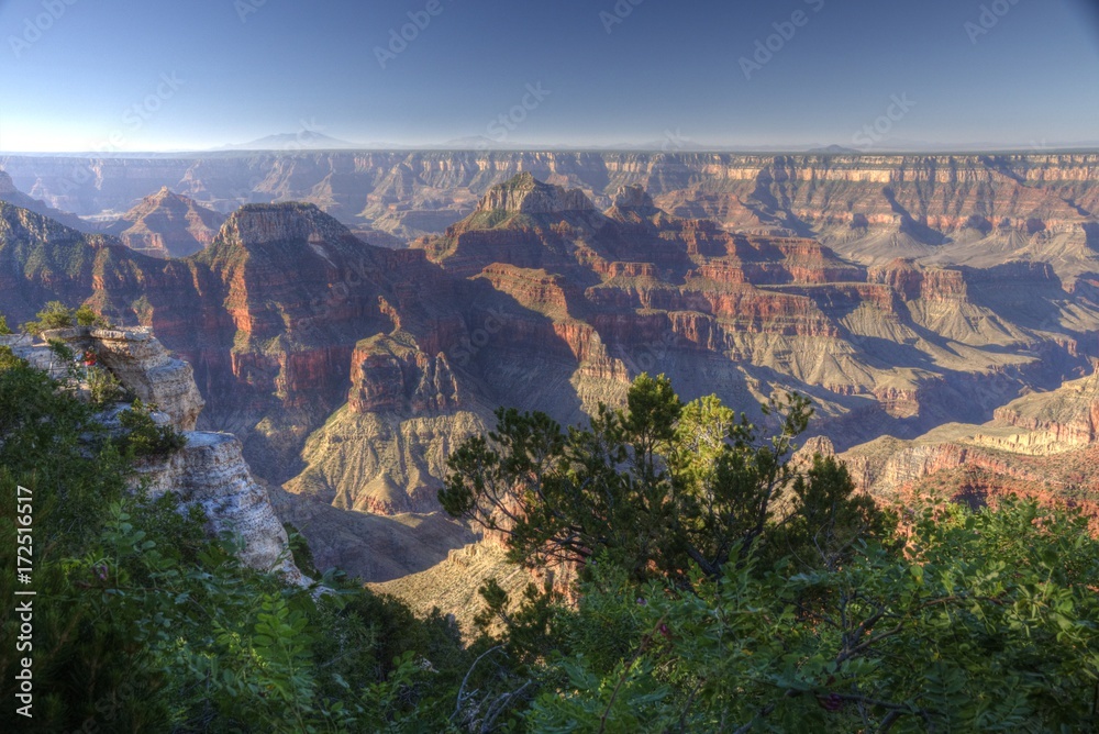 Bright Angel Point and the Grand Canyon