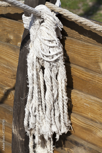 Rope on the ship