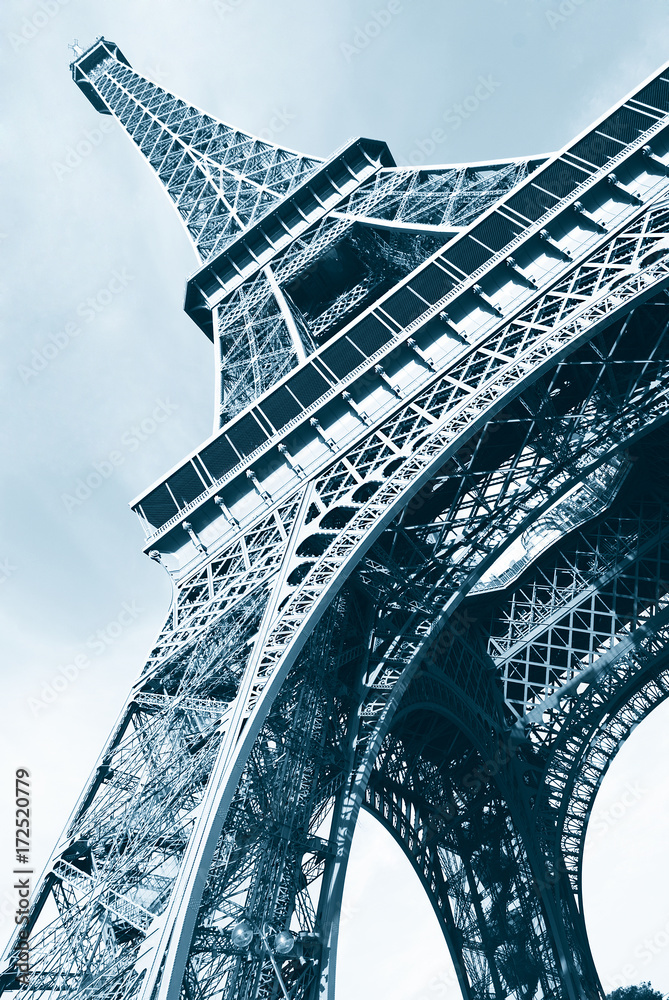 Fototapeta premium Eiffel tower, Paris, France
