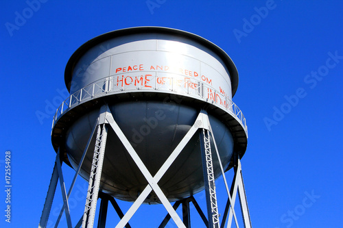 Water Tower at Alcatraz Island Federal Penitentiary