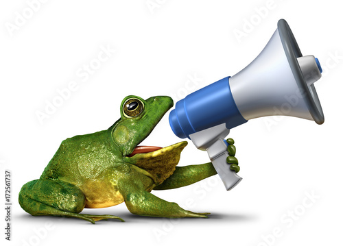 Frog Announcer
