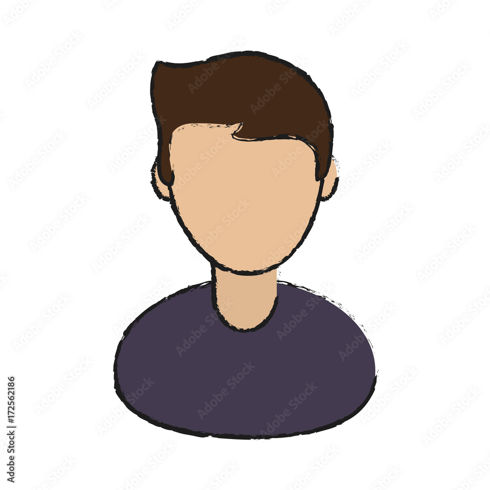 man avatar icon image vector illustration design man avatar icon image vector illustration design