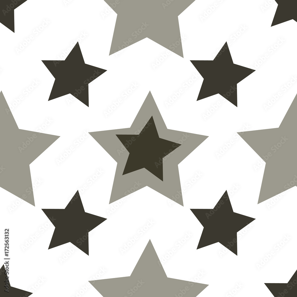 Star seamless pattern. Chaotic elements. Abstract geometric shape texture. Effect of sky. Design template for wallpaper,wrapping, textile. Vector Illustration Star seamless pattern. Chaotic elements. Abstract geometric shape texture. Effect of sky. Design template for wallpaper,wrapping, textile. Vector Illustration