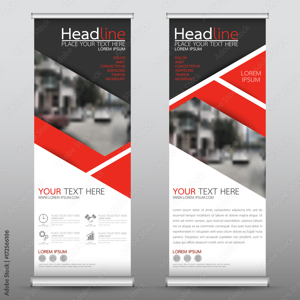 Roll up business banner design vertical template vector, cover presentation abstract geometric background, modern publication display and flag-banner, layout in rectangle size. Roll up business banner design vertical template vector, cover presentation abstract geometric background, modern publication display and flag-banner, layout in rectangle size.