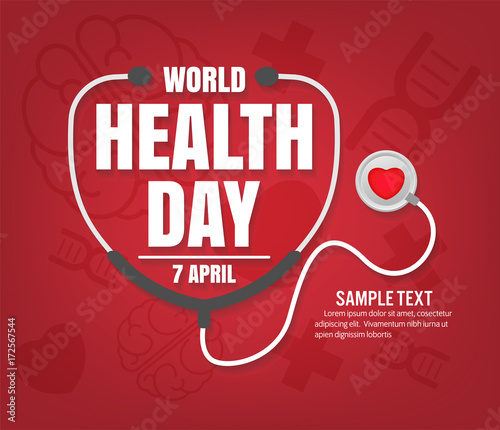 Wold Health Day vector design