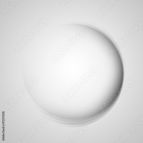 Circle layer with Shadow on gradient background