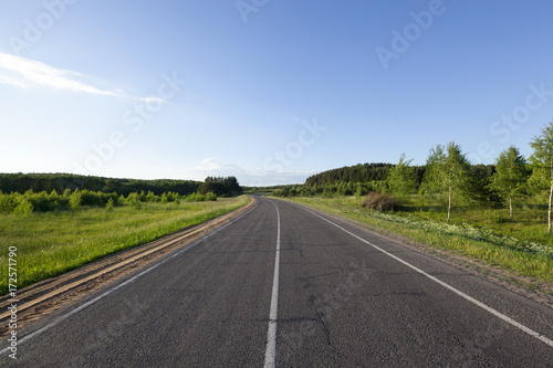 asphalt paving highway