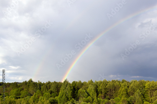 Fototapeta Naklejka Na Ścianę i Meble -  two rainbows