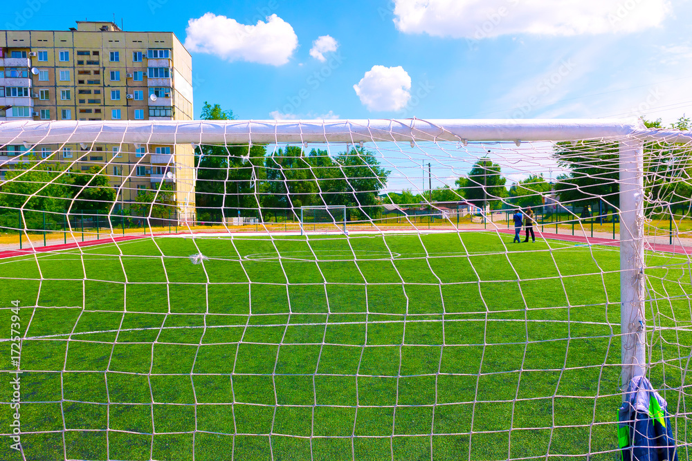 Fototapeta premium The Soccer Football field