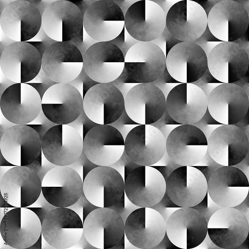 Abstract geometric black and white background
