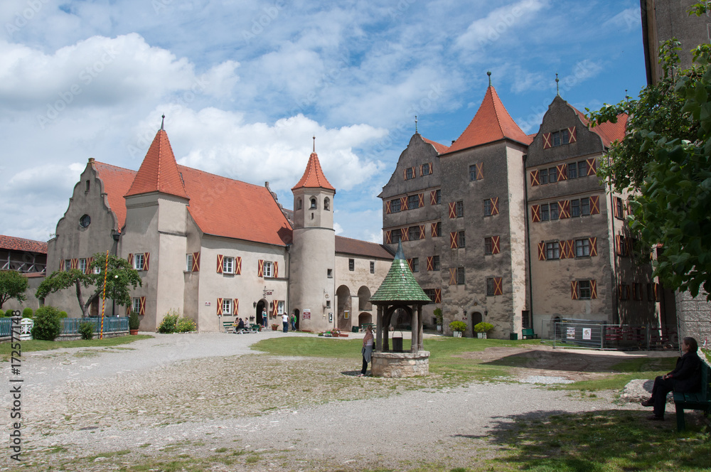 Stadt und Schloss Harburg, Bayern Stadt und Schloss Harburg, Bayern