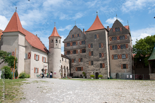 Stadt und Schloss Harburg  Bayern