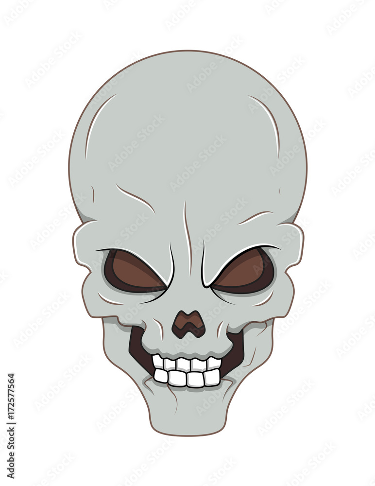 Spooky Vector Skull Spooky Vector Skull