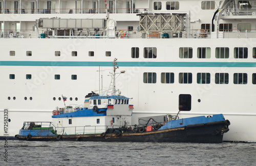 The vehicle is refilled with fuel .