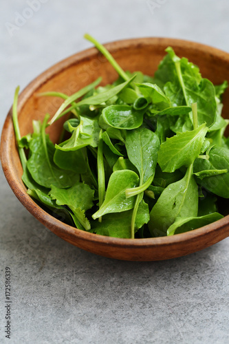Salad leaves fod healthy food and smoothie