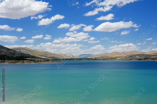 Obraz na plátně altinapa dam lake, beysehir konya turkey