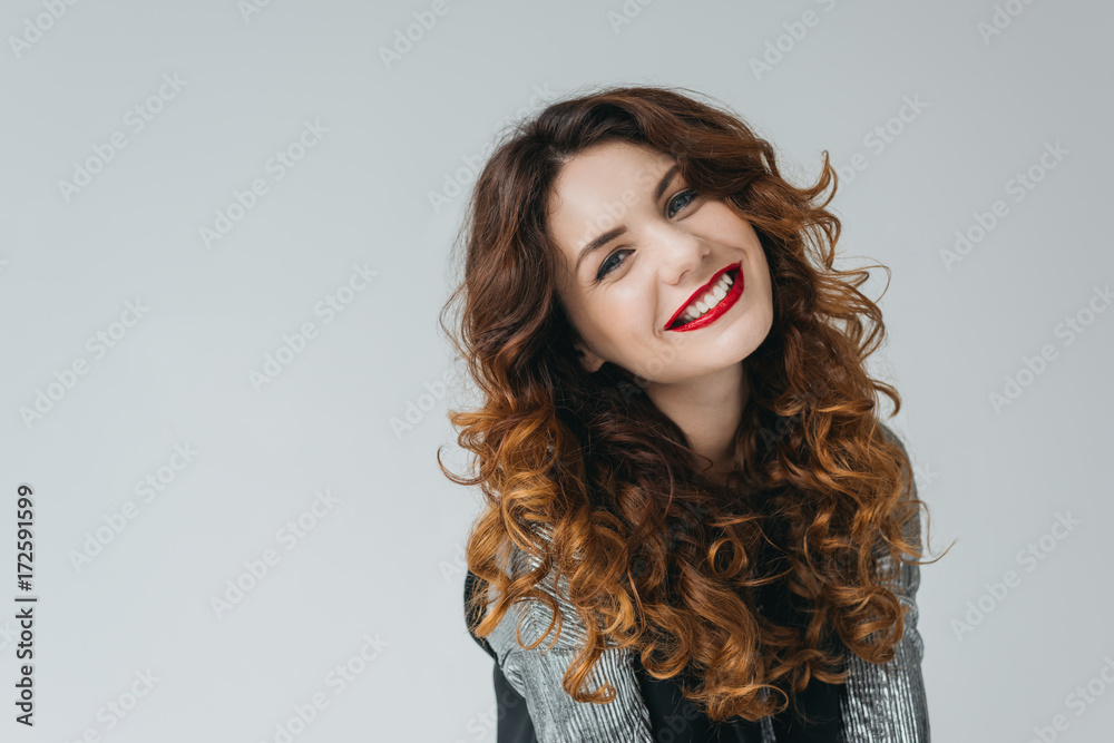Fototapeta premium attractive elegant model