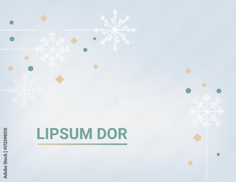 Fototapeta premium Vector snowalkers background