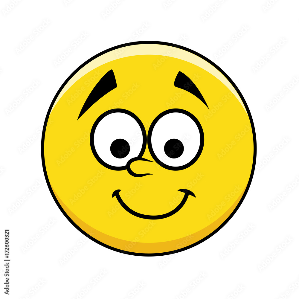 Cute Happy Smiley Vector